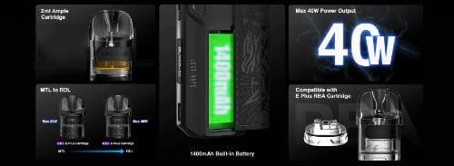 Lost Vape Thelema Elite 40 - Key Features