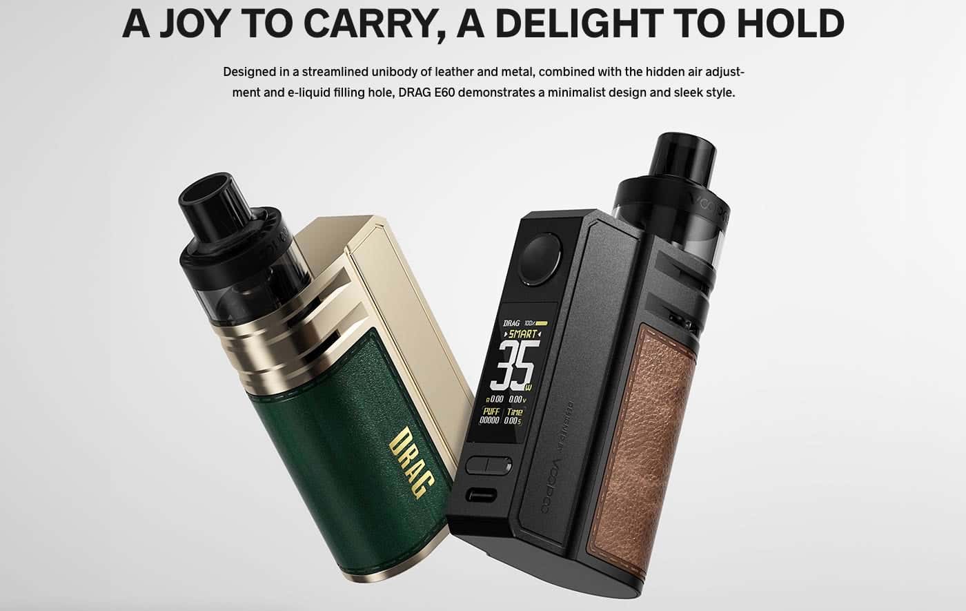 Drag E60 - A joy to carry, a delight to hold