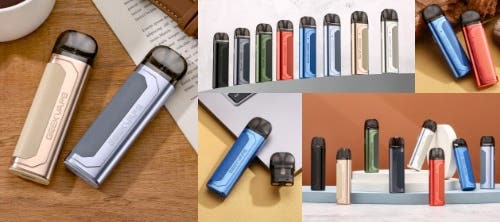 Geekvape AU Pod Kit - Photographic arrangement