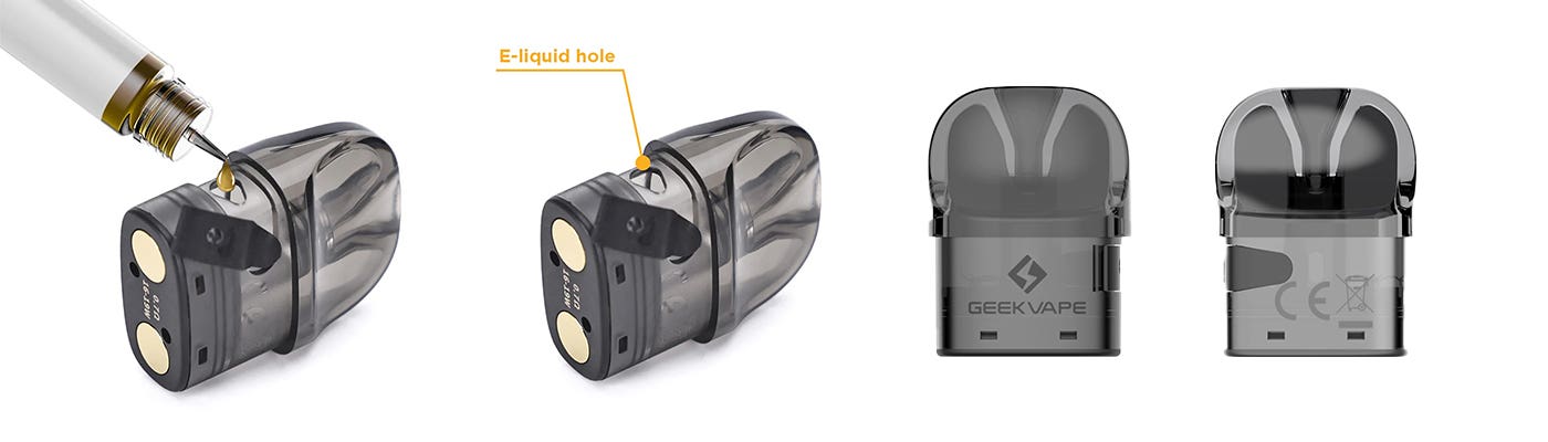 Geekvape U Cartridge - Refilling instructions