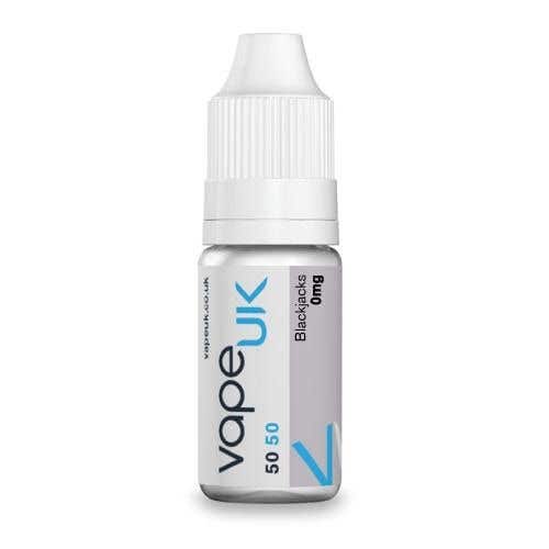 E-Liquid Vape UK 50/50 Blackjacks 0mg