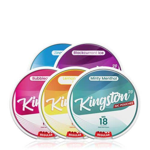 Kingston Nicotine Pouches - Group Image