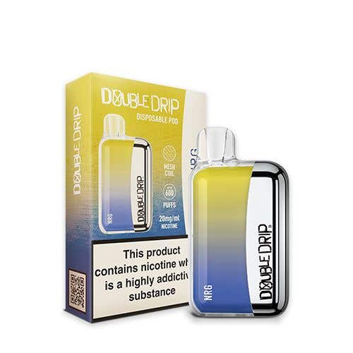 Double Drip Disposable Pod Vape Kit 20mg (2%) - NRG