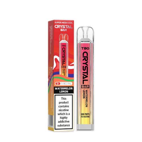TBO Crystal Bar Disposable Vape Kit - Watermelon Lemon
